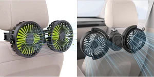Hayousui Dual-Head Fan for Car SUV RV Trunk Hayousui Dual-Head Fan for Car SUV RV Trunk