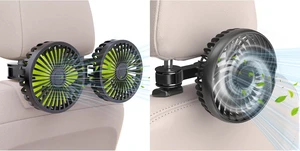 Hayousui Dual Head Car Fan and USB Car Fans for Backseat Hayousui Dual Head Car Fan and USB Car Fans for Backseat