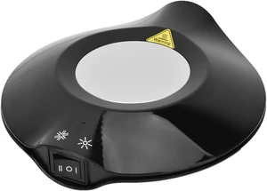 USB Cup Cooler and Warmer, Dual Purpose Coaster for Coffee and Drinks, Portable ABS Cooling Heating Pad with USB Power Supply, for Office Home Use (Black) USB Cup Cooler and Warmer, Dual Purpose Coaster for Coffee and Drinks, Portable ABS Cooling Heating Pad with USB Power Supply, for Office Home Use (Black)