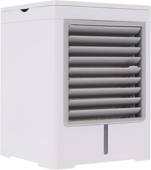 KALLORY Portable USB Mini Air Cooler Fan for Office and Home, Compact Desktop Cooling Device with USB Power, Small Air Conditioner for Travel and Desk Use KALLORY Portable USB Mini Air Cooler Fan for Office and Home, Compact Desktop Cooling Device with USB Power, Small Air Conditioner for Travel and Desk Use