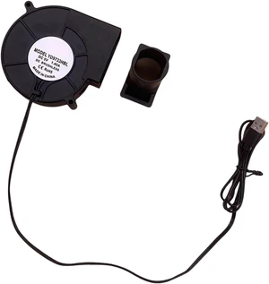 Centrifugal Blower Air Blower 5V 3500RPM for Fast Starting in Outdoor Cooking and Fireplaces Settings USB Cooling Fan for Electronics Centrifugal Blower Air Blower 5V 3500RPM for Fast Starting in Outdoor Cooking and Fireplaces Settings USB Cooling Fan for Electronics