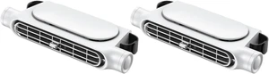 2-1pc Portable Car Seat Fan 3 Speeds Adjustable Car Seat Headrest Fan USB Powered Car Neck Cooler For Front Rear Seat Passenger(2PCS White) 2-1pc Portable Car Seat Fan 3 Speeds Adjustable Car Seat Headrest Fan USB Powered Car Neck Cooler For Front Rear Seat Passenger(2PCS White)