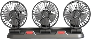 Car Fan 5V 12V 24V Car Cooling Fan 360° Adjustable Dual Head Air Fan USB 2Speeds Automotive Electric Fan For Dashboard RV Truck(3 Head 24V Car cigar) Car Fan 5V 12V 24V Car Cooling Fan 360° Adjustable Dual Head Air Fan USB 2Speeds Automotive Electric Fan For Dashboard RV Truck(3 Head 24V Car cigar)