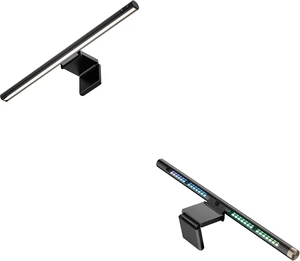 LYMAX M2 & RGB Computer Monitor Light Bar, USB Computer Lamp Dimmable Screen Light Bar, Adjustable Brightness/Color Temperature with Touch Contror LYMAX M2 & RGB Computer Monitor Light Bar, USB Computer Lamp Dimmable Screen Light Bar, Adjustable Brightness/Color Temperature with Touch Contror