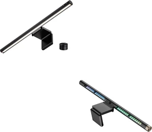 LYMAX Monitor Light Bar & RGB Monitor Light Bar, Eye-Care USB Computer Lamp Dimmable Screen Light Bar, Fit for All Monitor with Wireless Controller, Backlight, No Screen Glare for Home Office LYMAX Monitor Light Bar & RGB Monitor Light Bar, Eye-Care USB Computer Lamp Dimmable Screen Light Bar, Fit for All Monitor with Wireless Controller, Backlight, No Screen Glare for Home Office