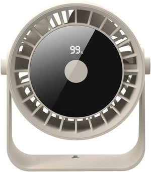 Camping Fan, Ultra Quiet Desk Fan, Portable Hanging Fan with Digital Display, 360° Rotation, 5 Speed Levels, Ultra Quiet, Hanging/Wall Mount, Rechargeable for Outdoor, Office, Home (grey) Camping Fan, Ultra Quiet Desk Fan, Portable Hanging Fan with Digital Display, 360° Rotation, 5 Speed Levels, Ultra Quiet, Hanging/Wall Mount, Rechargeable for Outdoor, Office, Home (grey)
