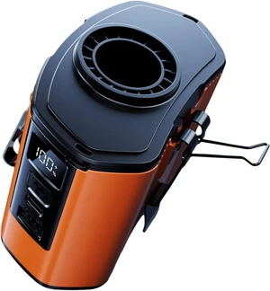 Wearable Waist Fans 12000mAh Clip Fans Rechargable Cooling Fan ABS Texture Portable Fan Present for Sports Enthusiasts Wearable Waist Fans 12000mAh Clip Fans Rechargable Cooling Fan ABS Texture Portable Fan Present for Sports Enthusiasts