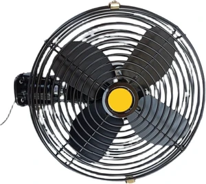 Fans, Heavy Duty Vehicle Cooling Fan with 2 Speed Setting Metal Construction Noise Reduction Technology Fan for Car Boats Use Fans, Heavy Duty Vehicle Cooling Fan with 2 Speed Setting Metal Construction Noise Reduction Technology Fan for Car Boats Use