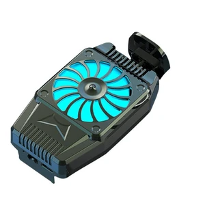 Phone Cooler Fan Grip For Gaming, USB Cooling Fan Radiator Mobile Game Case For,Smartphone Gaming Lives Videos Protable Phone Cooler, Can Adjustable .(Black) Phone Cooler Fan Grip For Gaming, USB Cooling Fan Radiator Mobile Game Case For,Smartphone Gaming Lives Videos Protable Phone Cooler, Can Adjustable .(Black)