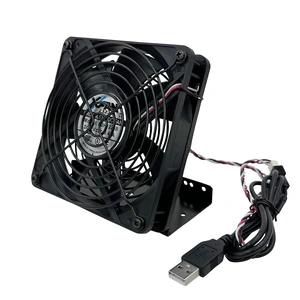 Nagao Seisakusho NBROS USB Cooling Fan with Stand - 4.7 inches (120 mm) Desktop Fan Spot Cooler NB-USBXFAN-STAND01 Nagao Seisakusho NBROS USB Cooling Fan with Stand - 4.7 inches (120 mm) Desktop Fan Spot Cooler NB-USBXFAN-STAND01