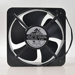 Axial Fan 20cm 220/240V 0.35A AV-A20060HB 20060 Metal Frame Cabinet Fan Axial Fan 20cm 220/240V 0.35A AV-A20060HB 20060 Metal Frame Cabinet Fan
