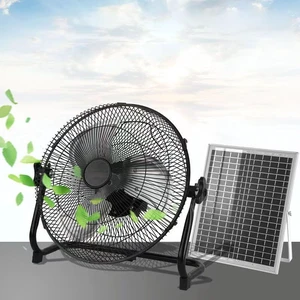 14 Inch Solar Charging Fan, Solar Panel Powered & AC Charger Powered, Portable Rechargeable USB Fan, for Household, Camping 14 Inch Solar Charging Fan, Solar Panel Powered & AC Charger Powered, Portable Rechargeable USB Fan, for Household, Camping