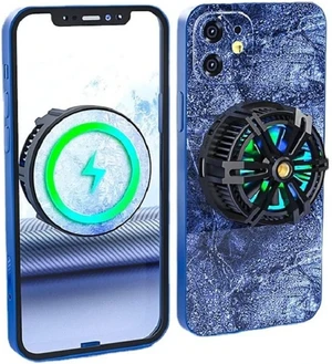 Mobile Phone/Tablet Cooling Fan Radiator Turbo Game Cooler W/Charger Function Cool Heat Sink Mobile Phone/Tablet Cooling Fan Radiator Turbo Game Cooler W/Charger Function Cool Heat Sink