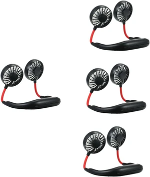4pcs Personal Neck Fan Personal Fan Choker Necklace for Women Wearable Neckband Fan Cooling Fan Rechargeable Neck Fan Bladeless Neck Fan Usb Rechargeable Cooler Portable 4pcs Personal Neck Fan Personal Fan Choker Necklace for Women Wearable Neckband Fan Cooling Fan Rechargeable Neck Fan Bladeless Neck Fan Usb Rechargeable Cooler Portable