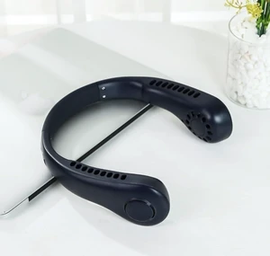 Portable leafless hanging neck fan Adjustable Mute Outdoor Cooling Fan USB Rechargeable Instantly cool, more comfortable, more intelligent (White As shown) Portable leafless hanging neck fan Adjustable Mute Outdoor Cooling Fan USB Rechargeable Instantly cool, more comfortable, more intelligent (White As shown)