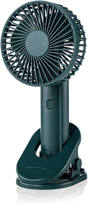 MINGPINHUIUS Portable Handheld Clip Fan: 2000mAh Battery Small Pocket Desk Fans USB Powered Fan 3 Speeds Sturdy Clamp Camping Personal Clip on Stroller Fan for Home OfficeTrave Outdoor(Green) MINGPINHUIUS Portable Handheld Clip Fan: 2000mAh Battery Small Pocket Desk Fans USB Powered Fan 3 Speeds Sturdy Clamp Camping Personal Clip on Stroller Fan for Home OfficeTrave Outdoor(Green)