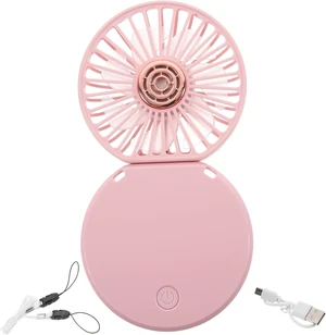Zerodeko 5pcs Portable Mini Fan Handheld Pocket Desk Charging Folding Neck Hanging Small Running Cooling Summer f Zerodeko 5pcs Portable Mini Fan Handheld Pocket Desk Charging Folding Neck Hanging Small Running Cooling Summer f