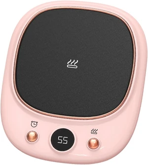 Self Heating Coffee MugMug Warmer, Smart Coffee Warmer with Auto Shut Off Timer, Coffee Mug Warmer with 3-Temp Setting, Coffee Cup Warmer for Milk/Tea/Coffee, Coffee Warmer for Desk (Pink) Self Heating Coffee MugMug Warmer, Smart Coffee Warmer with Auto Shut Off Timer, Coffee Mug Warmer with 3-Temp Setting, Coffee Cup Warmer for Milk/Tea/Coffee, Coffee Warmer for Desk (Pink)