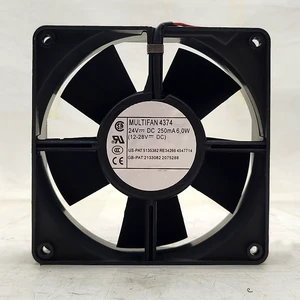 4374 120x120x32mm 12cm DC24V 250mA 6W 2-Wire Inverter Cooling Fan 4374 120x120x32mm 12cm DC24V 250mA 6W 2-Wire Inverter Cooling Fan