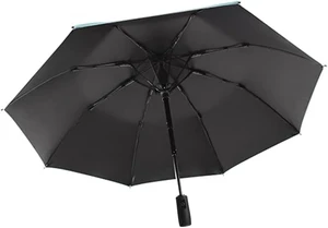 Electric Cooling Fan Umbrella with UV proof Rainproof function Electric Cooling Fan Umbrella with UV proof Rainproof function