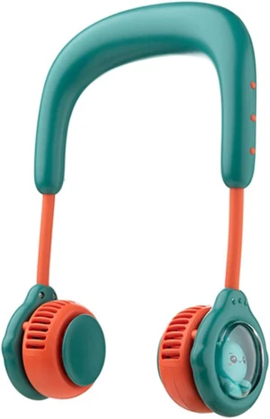 Portable Hanging Neck Fan for Kids Children, Mini USB Rechargeable Neckband Cooling Fan Hands Free, Cute Lightweght Lazy Fan Silent Personal Air Cooler for Girls Boys Students Outdoor Sports Green Portable Hanging Neck Fan for Kids Children, Mini USB Rechargeable Neckband Cooling Fan Hands Free, Cute Lightweght Lazy Fan Silent Personal Air Cooler for Girls Boys Students Outdoor Sports Green