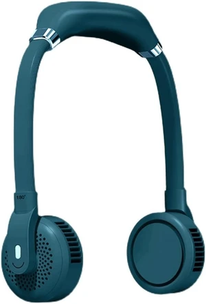 Portable Neck Fan, Personal Neck Fan, 360°Adjustable Bladeless Neck Fan, USB Rechargeable, Leafless Hanging Neck Fan, for Women, Men, Office, Travel, Outdoor (Color : Blue) Portable Neck Fan, Personal Neck Fan, 360°Adjustable Bladeless Neck Fan, USB Rechargeable, Leafless Hanging Neck Fan, for Women, Men, Office, Travel, Outdoor (Color : Blue)
