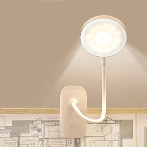 Modern Eye Protection Clip On Reading Light,USB Rechargeable Clip on Light Book Reading Lamp Levels Desk Lamp with Touch Control LED Bedside Lamps for Kids' Room Modern Eye Protection Clip On Reading Light,USB Rechargeable Clip on Light Book Reading Lamp Levels Desk Lamp with Touch Control LED Bedside Lamps for Kids' Room
