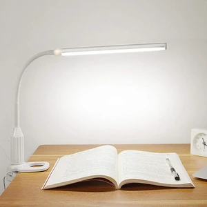 Modern Eye Protection lamp,LED Clip on Reading Light with Touch Control 5 Level Brightness Book Light for Reading in Bed,Flexible Night Light USB Powered Modern Eye Protection lamp,LED Clip on Reading Light with Touch Control 5 Level Brightness Book Light for Reading in Bed,Flexible Night Light USB Powered