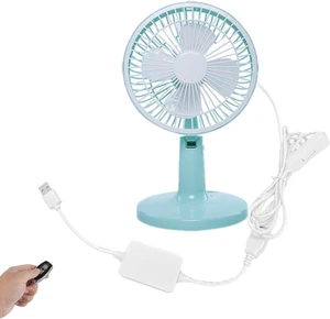 Kiven Small Personal USB Desk Fan with Remote Control,Portable Desktop Table Cooling Fan Powered by USB,Adjustable Tilt,Quiet Operation,for Pet House Home Office Car Outdoor Travel Kiven Small Personal USB Desk Fan with Remote Control,Portable Desktop Table Cooling Fan Powered by USB,Adjustable Tilt,Quiet Operation,for Pet House Home Office Car Outdoor Travel