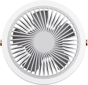 Grafken Creative Small Ceiling Fan, LED Lighting Assist, Portable Outdoor Indoor Hanging Fan Desktop Night Light Mini Multifunctional Small Fan (Color : White) Grafken Creative Small Ceiling Fan, LED Lighting Assist, Portable Outdoor Indoor Hanging Fan Desktop Night Light Mini Multifunctional Small Fan (Color : White)