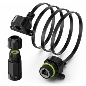 Starlink Window Cable Pass Through, No-Drill RJ45 Extension Cord Starlink Window Cable Pass Through, No-Drill RJ45 Extension Cord