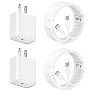 10FT Apple iPhone 17 16 Charger,2 Pack Extra Long 10 Foot Type C Cable Cord 10FT Apple iPhone 17 16 Charger,2 Pack Extra Long 10 Foot Type C Cable Cord