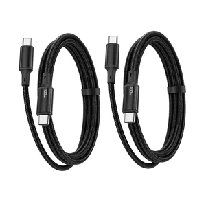 USB C to USB C Cable 3.3ft, 100W USB C Cable Fast Charging Type C to Type C Cable Braided Nylon Charger Cord for MacBook Pro/Air, iPad Pro/Air, iPhone 16/15, Samsung Galaxy S24/S23, Pixel (Black) USB C to USB C Cable 3.3ft, 100W USB C Cable Fast Charging Type C to Type C Cable Braided Nylon Charger Cord for MacBook Pro/Air, iPad Pro/Air, iPhone 16/15, Samsung Galaxy S24/S23, Pixel (Black)