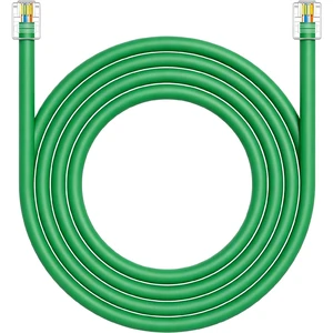 NECABLES CAT5E RJ11 Data Cable DSL Cable 75ft for DSL Modem - 75 Feet NECABLES CAT5E RJ11 Data Cable DSL Cable 75ft for DSL Modem - 75 Feet