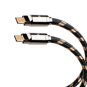 SKW Audiophiles USB C to USB C Digital Audio Cable Compatible with Apple, MacBook, DAC, Power Amplifier 9.8ft(3 m) SKW Audiophiles USB C to USB C Digital Audio Cable Compatible with Apple, MacBook, DAC, Power Amplifier 9.8ft(3 m)