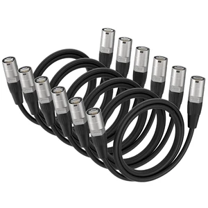 Ethercon Cable, Shielded Cat 5e Ethernet Cable Compatible with EtherCON RJ45 Connectors in Silvery for Professional Audio, Video and Networking Applications (6, 3.3FT) Ethercon Cable, Shielded Cat 5e Ethernet Cable Compatible with EtherCON RJ45 Connectors in Silvery for Professional Audio, Video and Networking Applications (6, 3.3FT)