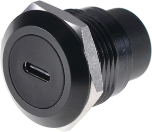 5pack USB C Type-C Coupler Panel Socket Waterproof Connector Bulkhead Feed Through, Circular Inline Cable Female to Female Extension 5pack USB C Type-C Coupler Panel Socket Waterproof Connector Bulkhead Feed Through, Circular Inline Cable Female to Female Extension