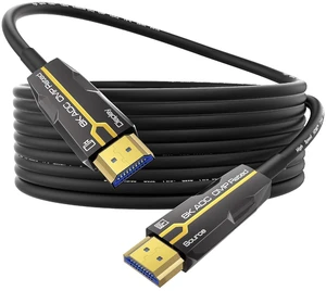 Plenum Rated HDMI 2.1 Cable(CMP) 100FT 8K - Fiber Optic, High Speed 48Gbps Plenum Rated HDMI 2.1 Cable(CMP) 100FT 8K - Fiber Optic, High Speed 48Gbps