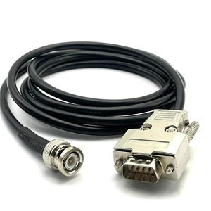 DB9 RS232 Male to BNC Male Specially Made Flexible Signal Cable, Serial Port DB9 to BNC Male Computer Video Cable 1Meter DB9 RS232 Male to BNC Male Specially Made Flexible Signal Cable, Serial Port DB9 to BNC Male Computer Video Cable 1Meter