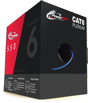 Cat6 Plenum 1000ft CMP Cat6 Plenum 1000ft CMP