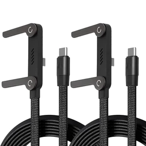 2-in-1 Invisible Holder Charger Cable Fast Charging Cord with Built-in Phone Stand, 240W Super Fast Charging Cord with Built-in Folding Phone Stand, Type-C Cable for iPhone Gaming (3PCS) 2-in-1 Invisible Holder Charger Cable Fast Charging Cord with Built-in Phone Stand, 240W Super Fast Charging Cord with Built-in Folding Phone Stand, Type-C Cable for iPhone Gaming (3PCS)