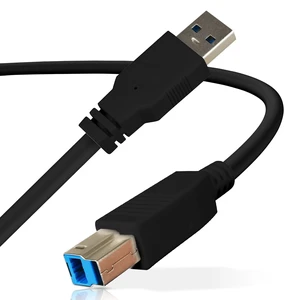 USB 3.0 Cable,3-Pack/3.3 Foot USB-A to USB-B 3.0 Cable, 5Gbps High-Speed, Black(Black) USB 3.0 Cable,3-Pack/3.3 Foot USB-A to USB-B 3.0 Cable, 5Gbps High-Speed, Black(Black)