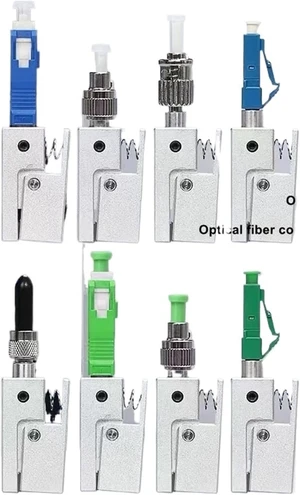 Bare Fiber Optic Coupler FC SC LC ST UPC Flange Adapter OTDR Measuring Fiber Optic Connector (Beige) Bare Fiber Optic Coupler FC SC LC ST UPC Flange Adapter OTDR Measuring Fiber Optic Connector (Beige)