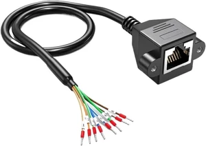 RJ45 to RS485/232 Terminal Block Cable 8P8C Single Switch RJ45 to RS485/232 Terminal Block Cable 8P8C Single Switch