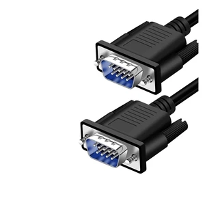 30AWG DB9 Male Female Direct Connection Data Cable RS232 Serial Port 30AWG DB9 Male Female Direct Connection Data Cable RS232 Serial Port