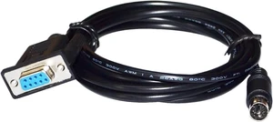1pcs RS232 DB9 D-SUB 9 PIN to MINI DIN 6PIN MD6 Programming Communication Cable for LS XGB-XBC XGK XEC to PC Control KABLE 1pcs RS232 DB9 D-SUB 9 PIN to MINI DIN 6PIN MD6 Programming Communication Cable for LS XGB-XBC XGK XEC to PC Control KABLE