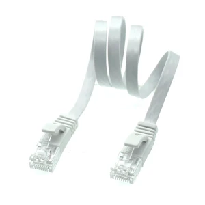 Ethernet Flat RJ45 Cat6 LAN Cable RJ 45 Network Cable Patch Cord 0.5m 1m 2m 5m10m for Modem Router TV Patch Panel PC Laptop(Straight,5m) Ethernet Flat RJ45 Cat6 LAN Cable RJ 45 Network Cable Patch Cord 0.5m 1m 2m 5m10m for Modem Router TV Patch Panel PC Laptop(Straight,5m)