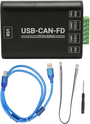 USB to CAN FD Adapter Industrial Grade Data Analyzer for 7/8/10/11 Aluminum Alloy USB to CAN FD Adapter Industrial Grade Data Analyzer for 7/8/10/11 Aluminum Alloy
