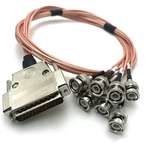 DB25 Male 1 to 8 BNC Male Data Cable High Frequency Communication Connection Video Cable (4Meter) DB25 Male 1 to 8 BNC Male Data Cable High Frequency Communication Connection Video Cable (4Meter)