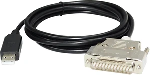 F&T>D*I FT232RL CHIP USB to D-SUB 25 PIN DB25 Male Adapter RS232 Serial Communication Cable for HIOKI 3532-50 HiTESTER LCR to PC(5M) F&T>D*I FT232RL CHIP USB to D-SUB 25 PIN DB25 Male Adapter RS232 Serial Communication Cable for HIOKI 3532-50 HiTESTER LCR to PC(5M)